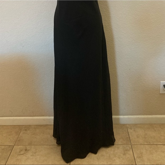 Y2K Black Long Formal Prom Dress - Picture 2 of 9